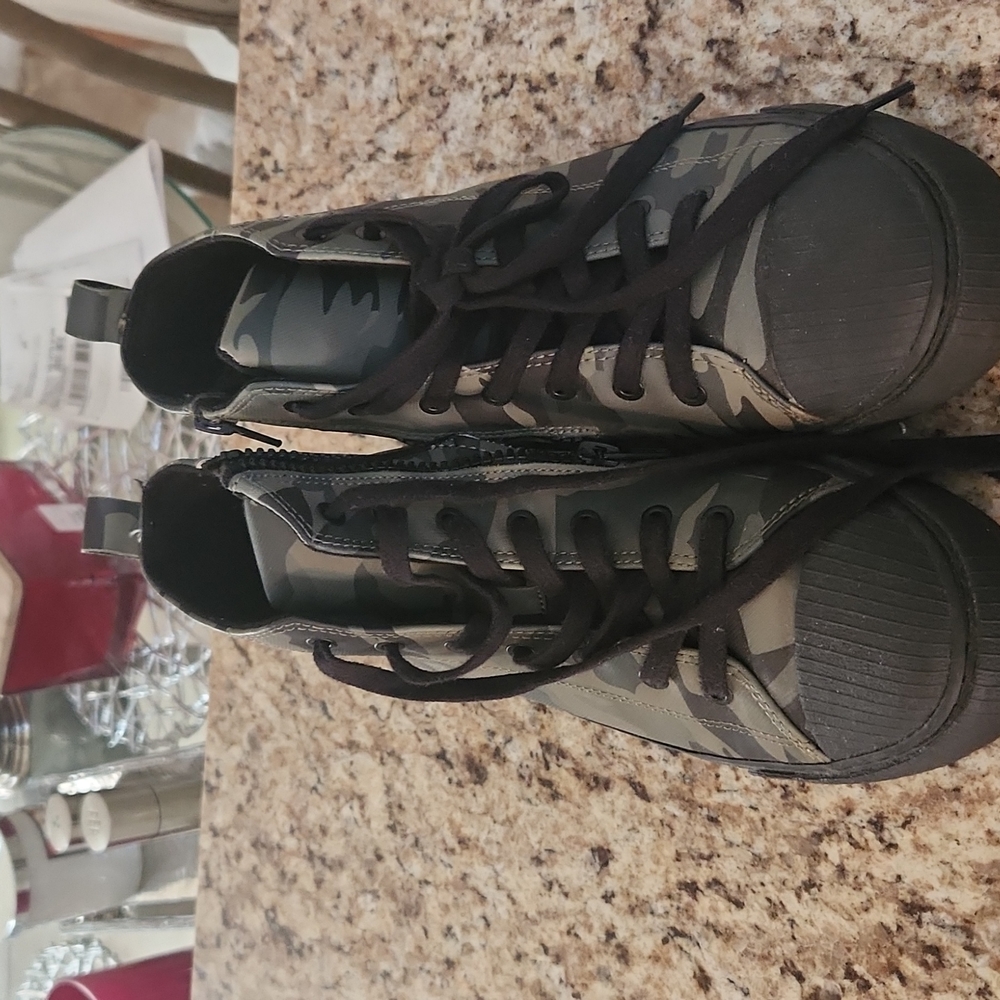 Zara military High-tops boys sneakers